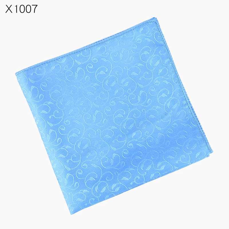 7 Styles Fashion Mens Pocket Square Western Flower Handle Set Pocket Wedding Square Paisley Hanky W240921