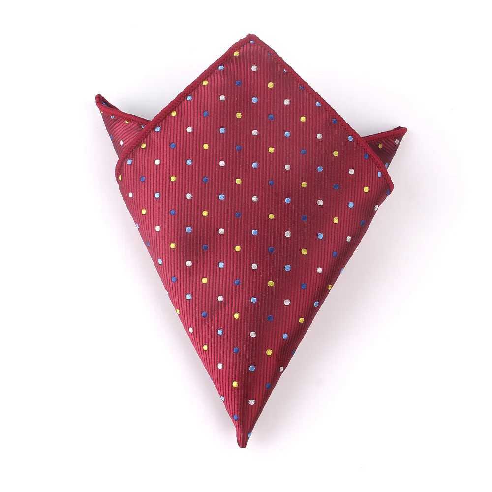 Suit Pocket Square For Men Women Dots Chest Towel Hanky Gentlemen Hankies Mens Suits Handkerchief Pocket TowelX240921