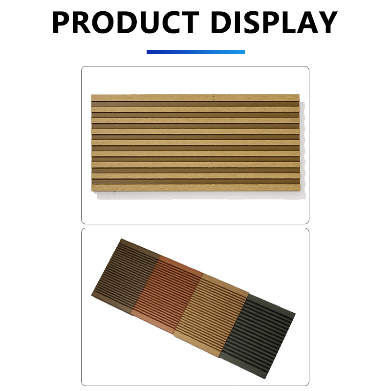 A generation of solid plastic wood flooring for outdoor balconies home use outdoor courtyards terraces engineering waterproof and durable wooden floor