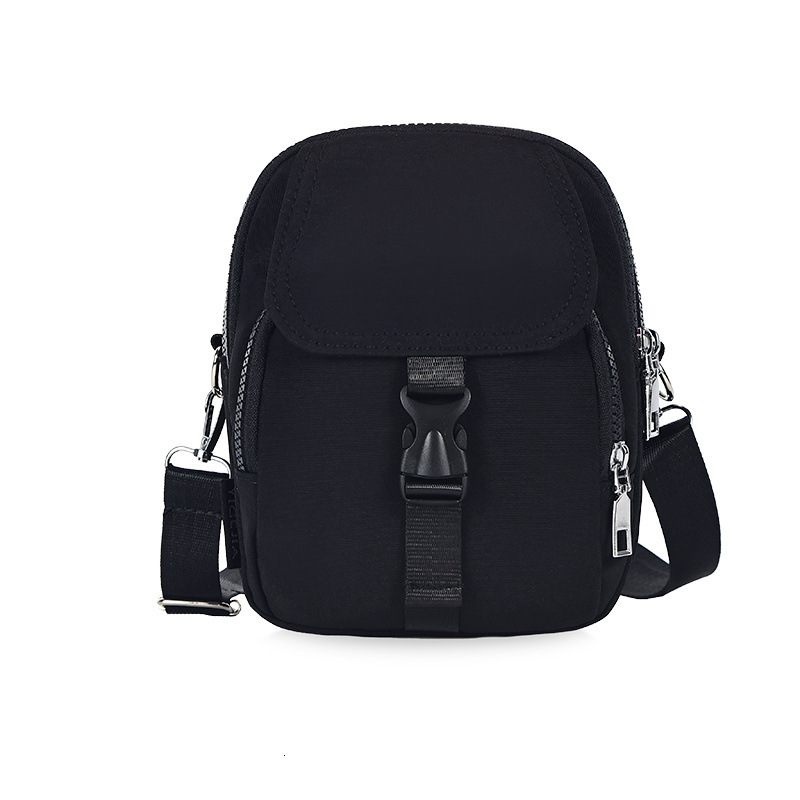 2025 New Letter Slanted Small Square Bag Women's Korean Version Versatile Fashion High-end Texture Single Shoulder Street Fashion Couple Backpack