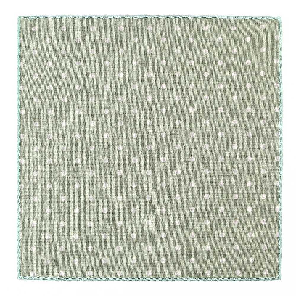 Tailor Smith Linen Hankerchief Vintage Polka Dot Mens Pocket Squares Burgundy Blue Pink Square Men Suit Hanky Man Pocket HankiesX240921