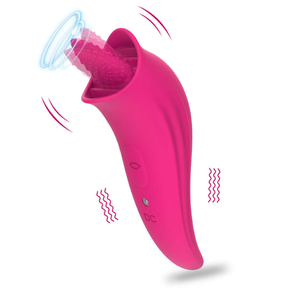 Purple bird tongue women licking tongue shape vibrator sex toy