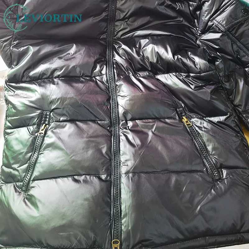 Men's Down Parkas Fashion Men Women Hooded White Duck Down Jacket Thick Warm Couples Autumn Winter Winter ClothDown Outwear Jackets Coats Chic J2