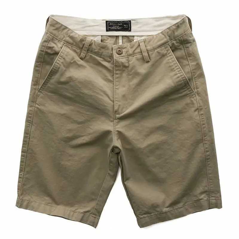 2023 Summer Mens Shorts Texture Water Wash Casual Shorts Fashion Mens Solid Color Work Suit Capris Mens Cargo ShortsX240921