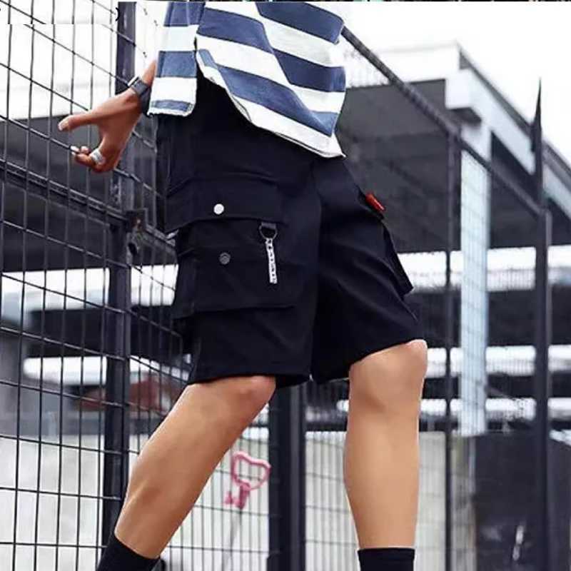 Cargo Shorts Mens fashion summer ins casual pants students trend port wind pantsX240921