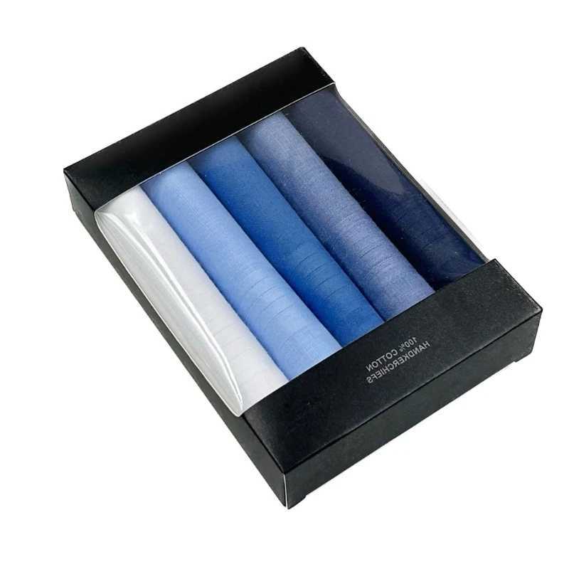 Pocket Handkerchief Cotton Hankies 16x16inch Large Bandana High Absorbency Pocket Towel Sweat AbsorbX240921