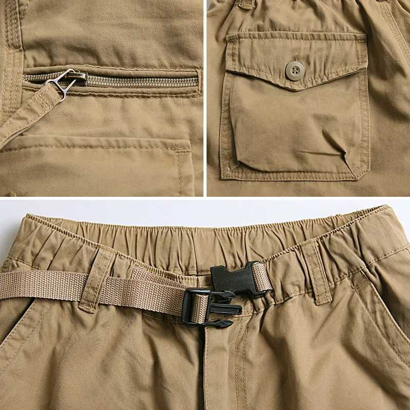 2022 Cargo Shorts Men Camouflage Summer Hot Sale Cotton Casual Men Short Pants Brand Clothing Comfortable Camo Men Cargo ShortsX240921