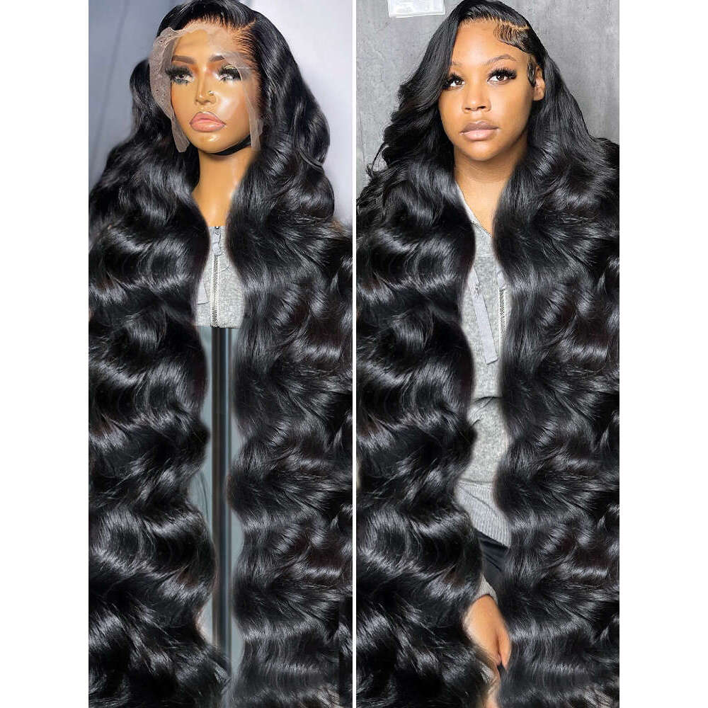 220% Transparent HD Body Wave 5x5 Closure Remy 30 40 Inches 13x6 Front Human Hair Wigs 13x4 Lace Frontal Wig