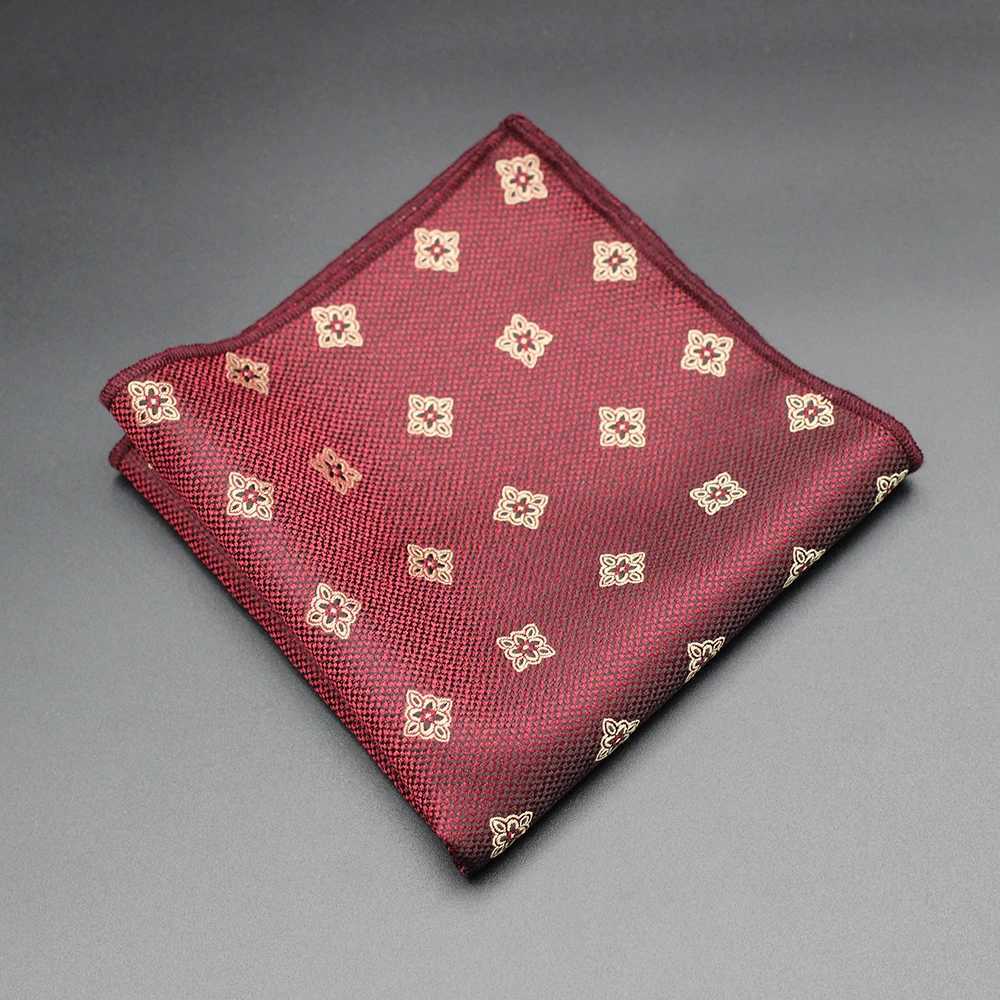NEW Mens Pocket Square Floral Chest Towel For Men Women Woven Hanky Gentlemen Hankies Mens Suit Handkerchief Pocket TowelX240921