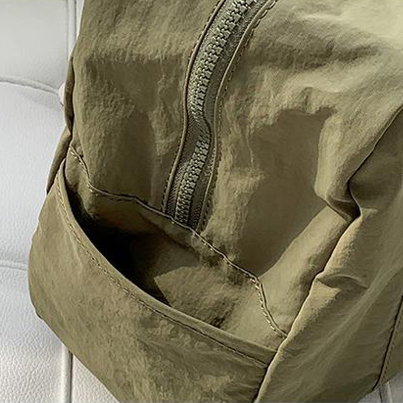 Korean Casual Cloth Pillow Bags For Women Designer Handbag And Purse 2023 New In Polyester Large Capacity Shoulder Travel