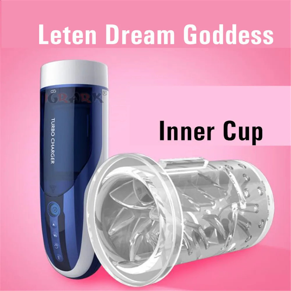 Leten Masurbator Airplane Inner Cup 708 A380 Pro Sex Toy Mens Masturbation Automatic Telescopic Machine Accessories 240914