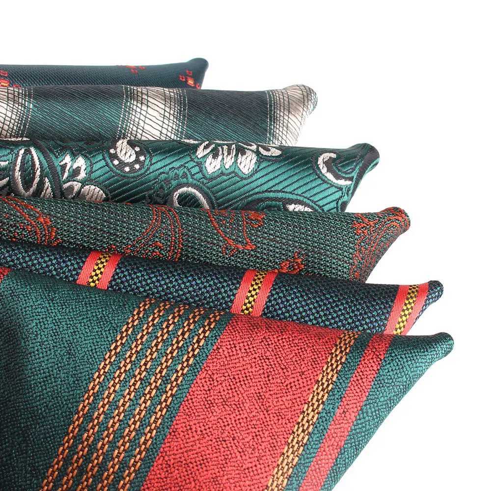 The new green patterned pocket square is suitable for men women flat chest towels weddings gentlemen Hanji mens sets and hand-held chief pocket towels