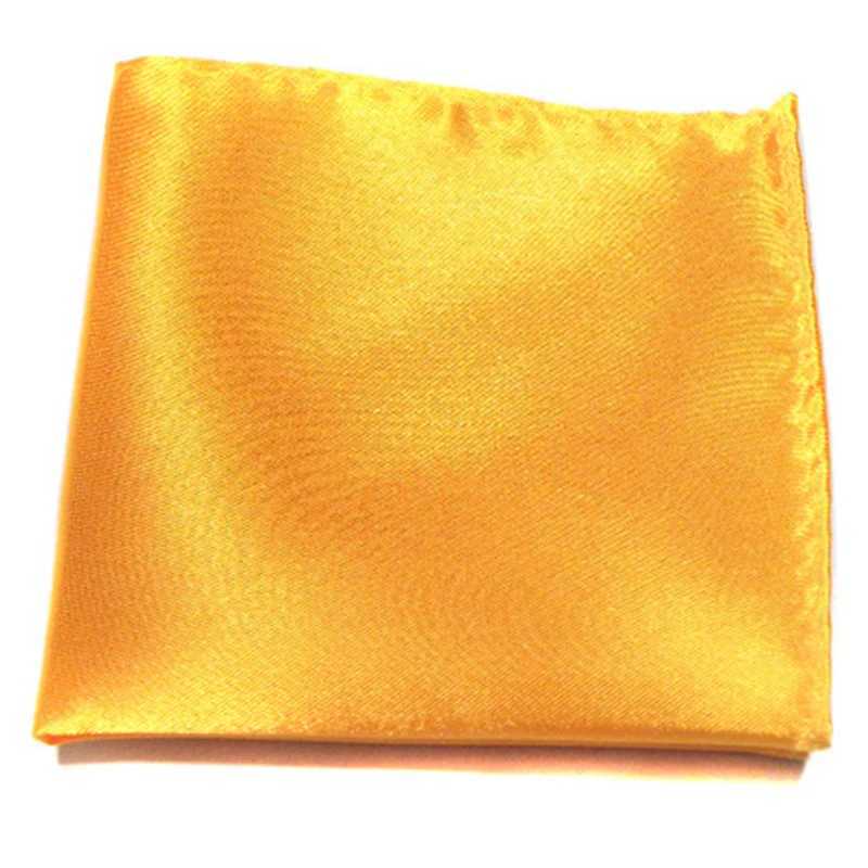 Luxury Men Square Handkerchief Solid Color Hankies Silk Hanky Business Suit Pocket Towel Wedding Banquet Party GiftX240921