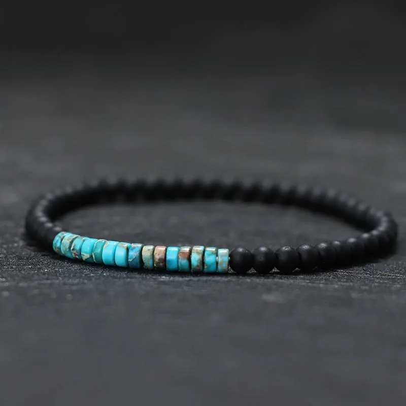 Bohemian 4mm Stone Bracelet Men Women Grade A Emperor Beads Meditation Healing Braclet Couple Braslet Gifts For Lovers PulseriaX240921