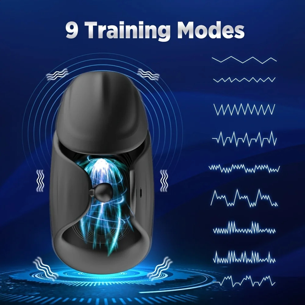 Bluetooth Powerful Vibrator For Men Glans Massager Sex Machine Penis Delay Trainer Automatic Male Masturbator Sex Toys for Adult 240914