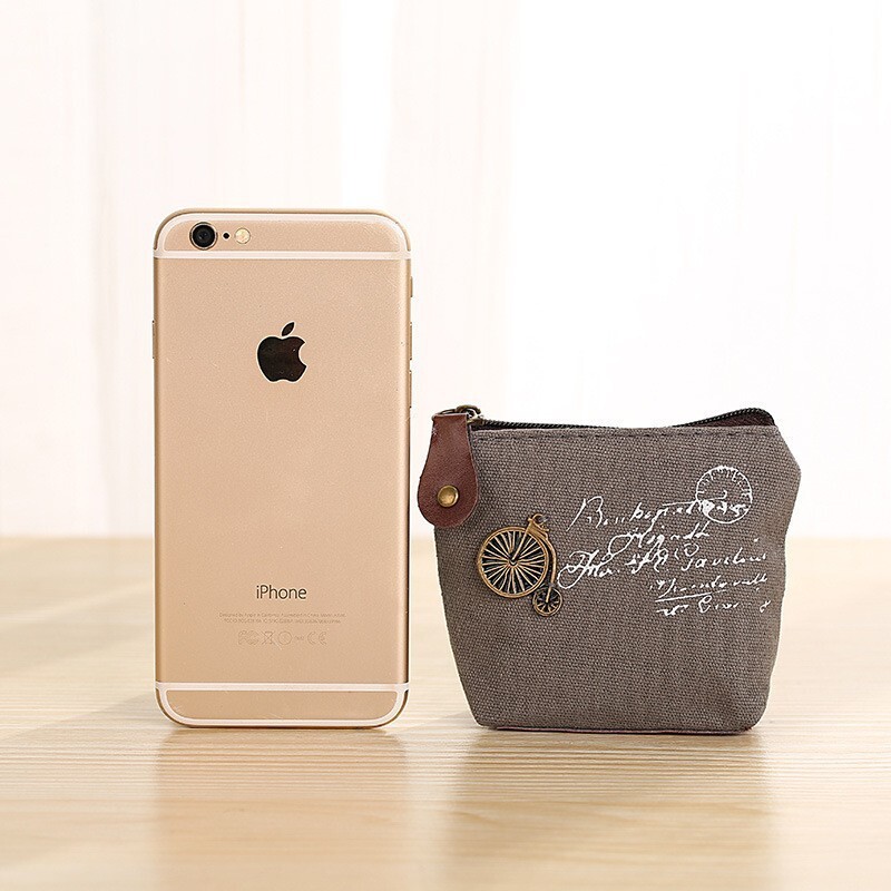 2024 New Designer Wallet Women's Zero Euro American Canvas Zipper Wallet, Shell shaped Small Square Bag Mini Wallet Free Shipping