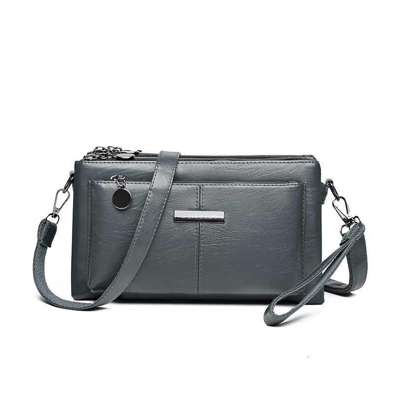 2024 summer new versatile multi-layer small square for women, single shoulder crossbody bag women's bag
