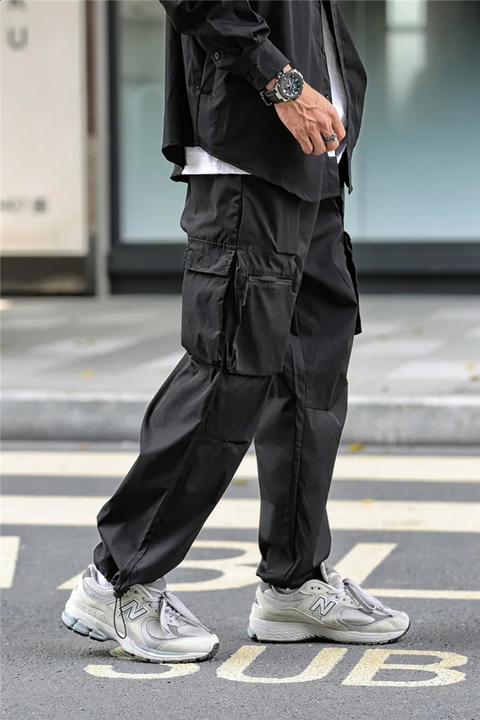 Mens Japanese paratrooper functional pants Cityboy casual pants multi pocket work pants for men and women 240919