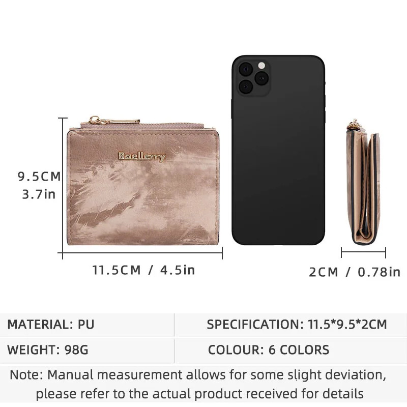 2024 Women's Wallet High Quality Short Retro Wallet Multi Card Coin Wallet PU Leather Women's Zipper Wallet Designer Wallet Free Shipping