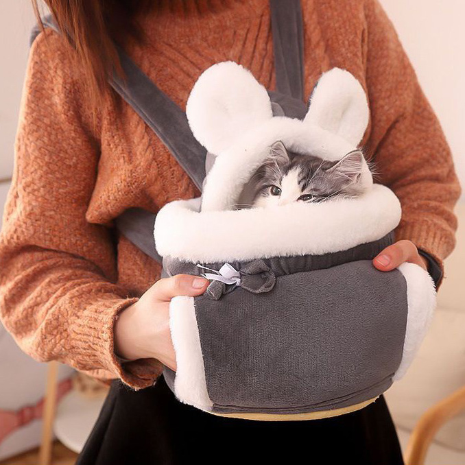 Halloween Large capacity carrier Cat bag Portable Winter warm cat bag Carrying bag