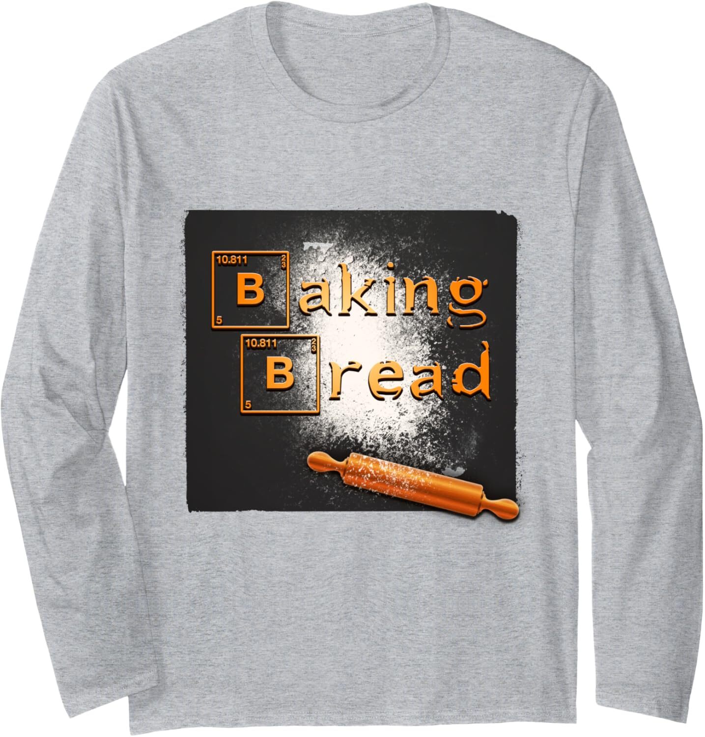 Long Sleeve Shirts for Men sweatshirt Baking Bread Funny Comical for cooker Foodie Baker Long Sleeve Tee Streetwear Casual tops clothes fashion