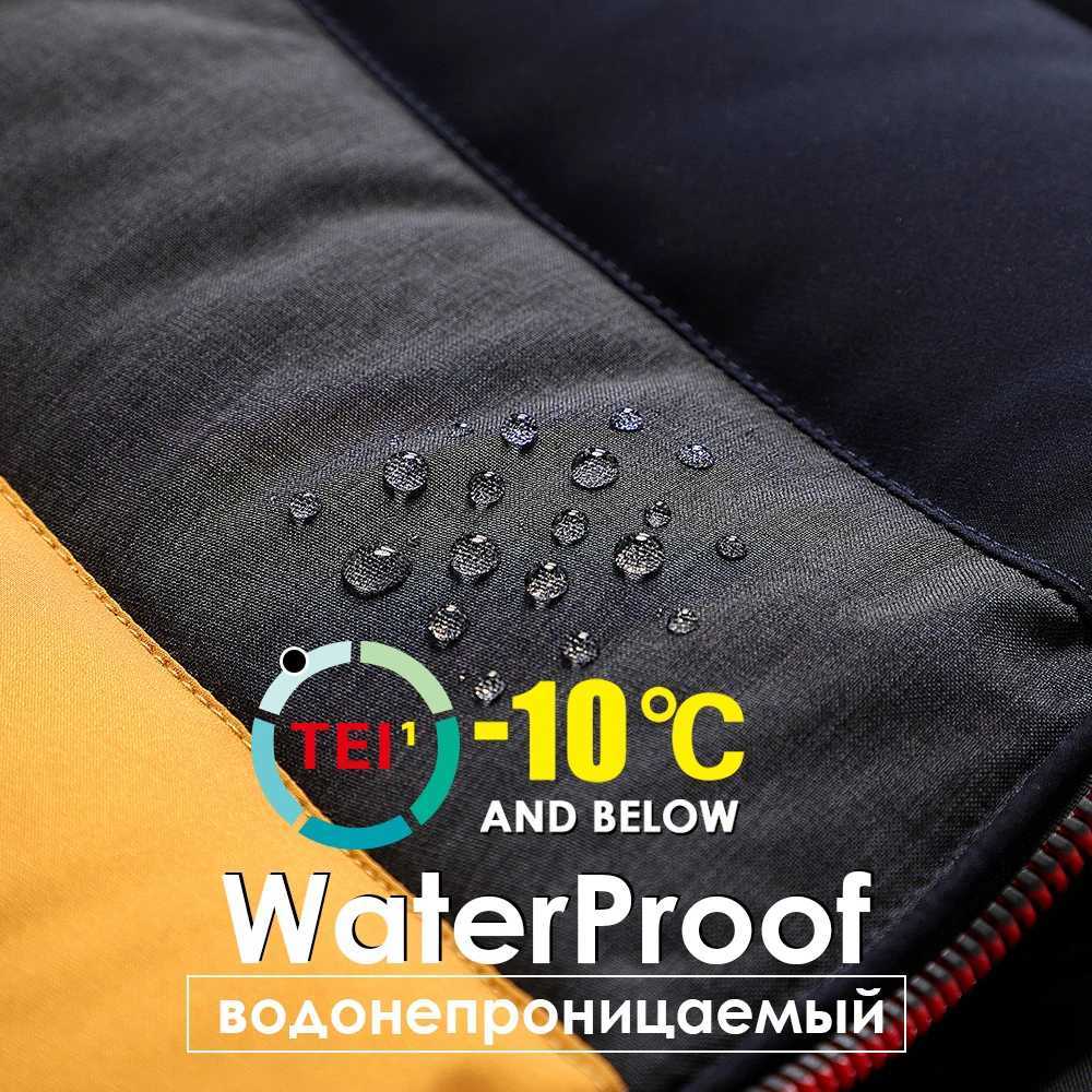Mens 2022 Winter New Casual Warm Waterproof Jacket Parkas Jacket Mens New Autumn Jacket Windproof Hat Parkas Jacket Mens W240920