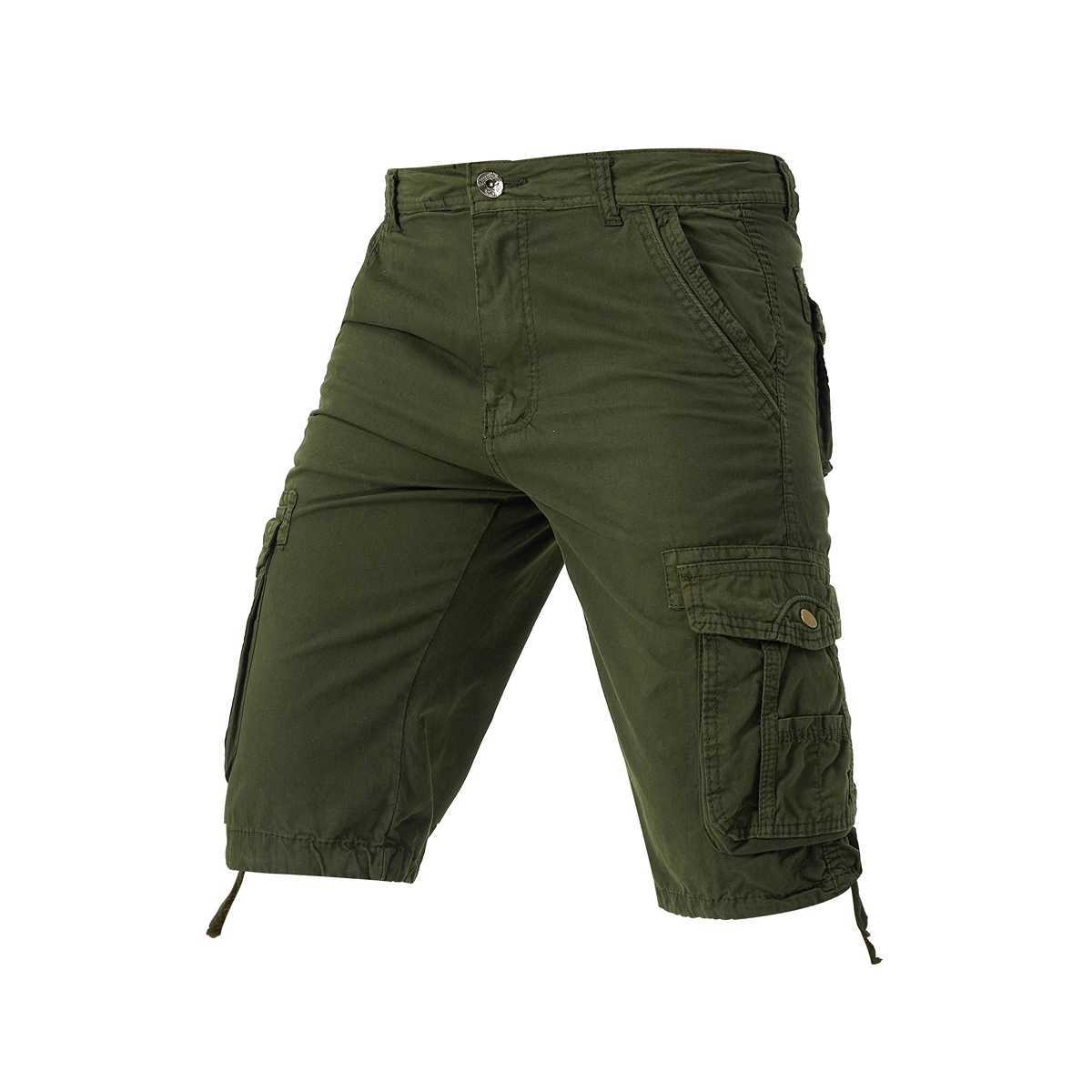 Military Cargo Shorts Men Summer Camouflage Pure Cotton Brand Clothing Comfortable Men Tactical Camo Cargo ShortsX240921