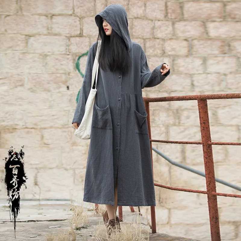 Womens Hoodie Long Sleeve Black Trench Coat 2023 Female Loose New Casual Vintage Tracksuit Clothes Moda Mujer Plus Size JacketX240921