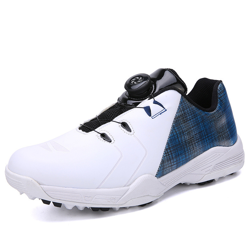 ddmytiger 8001 large golf shoes for men and women couple breathable broken activity nails anti slip knob buckle outdoor C ddmythur
