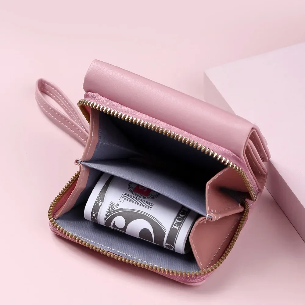 Designer Wallet Cute Designer Ladies Pink Wallet Ladies Wallet Small Ladies Leather Wallet Coin Wallet Free Shipping