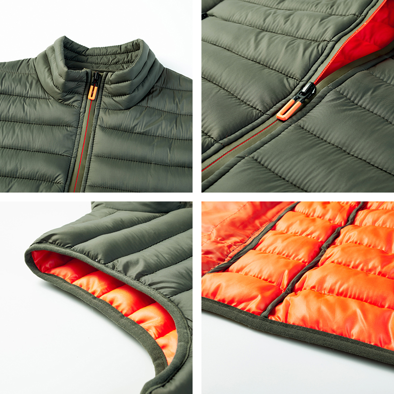 Vest Winter Windproof Waterproof Warm Sleeveless Men Jacket Autumn Casual Fashion Thicken Waistcoat Brand Clothing
