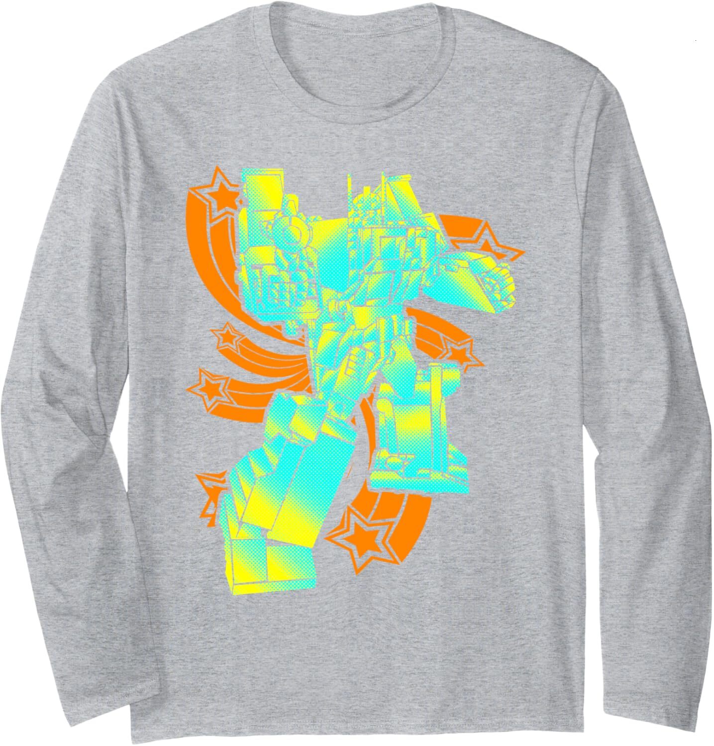 Long Sleeve Shirts for Men sweatshirt Vintage Retro Toy Robot - Funny Robotics Gift Long Sleeve Tee Streetwear Casual tops clothes fashion