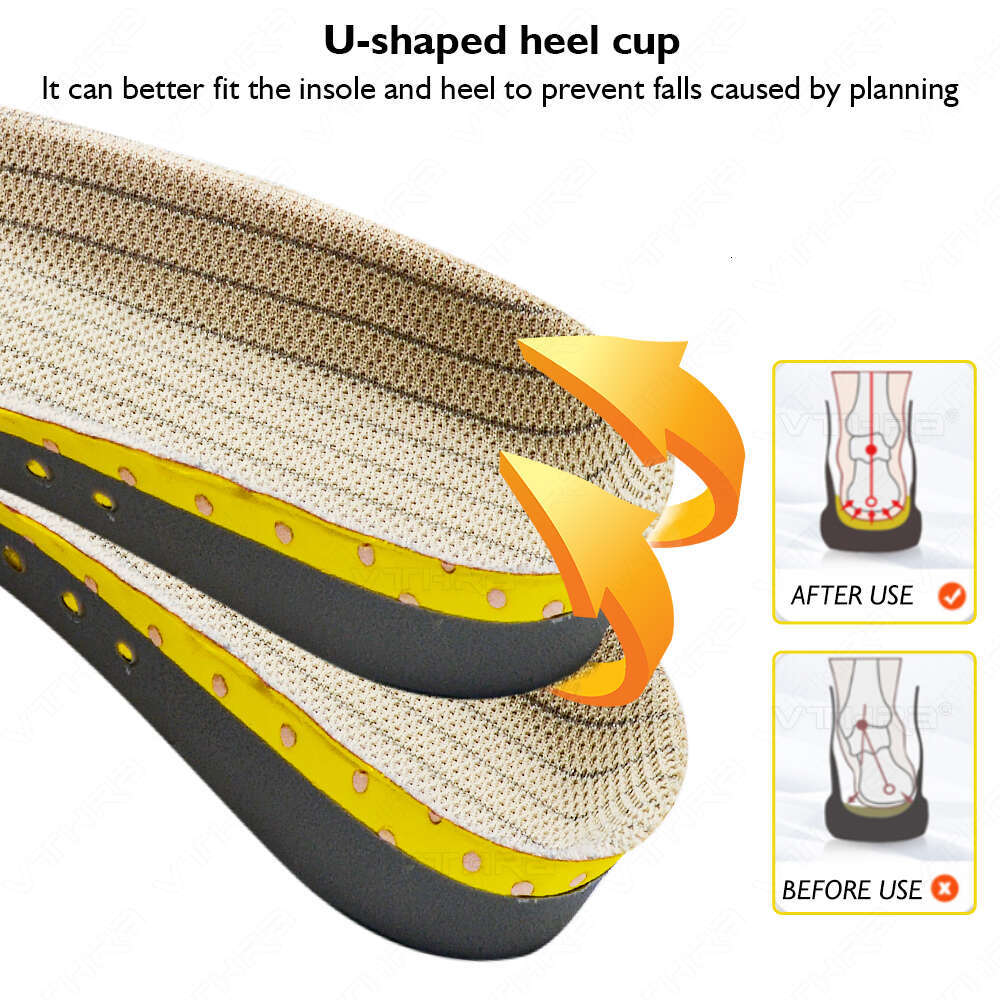 Krolik Orthotic Gel Insoles For Sneaker Orthopedic Flat Cushion Insert Arch Support Pad Foot Pain-relieving Man Women