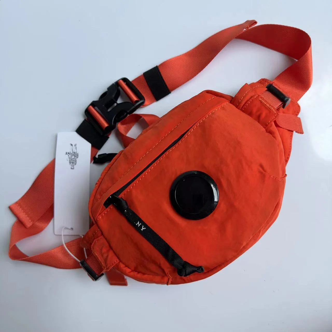 Mens CP single shoulder ten font small bag mobile phone lens handbag 240919