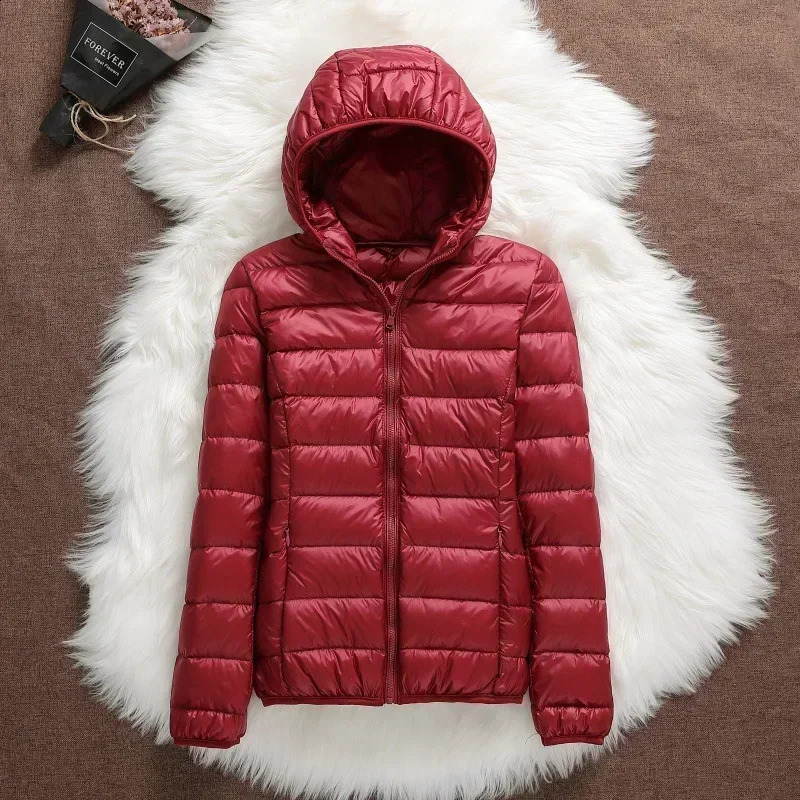 Plus Size 5xl 6xl 7xl Autumn Winter Women Short Hooded Puffer Jackets Female Fall Office Lady Slim Fit Warm Coat 240913