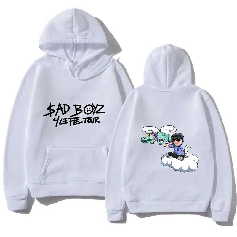 Mens fashion player corridor Tumbados hoodie Sadboyz long sleeved sweatshirt mens cool casual Harajuku streetwear Pullover W240921