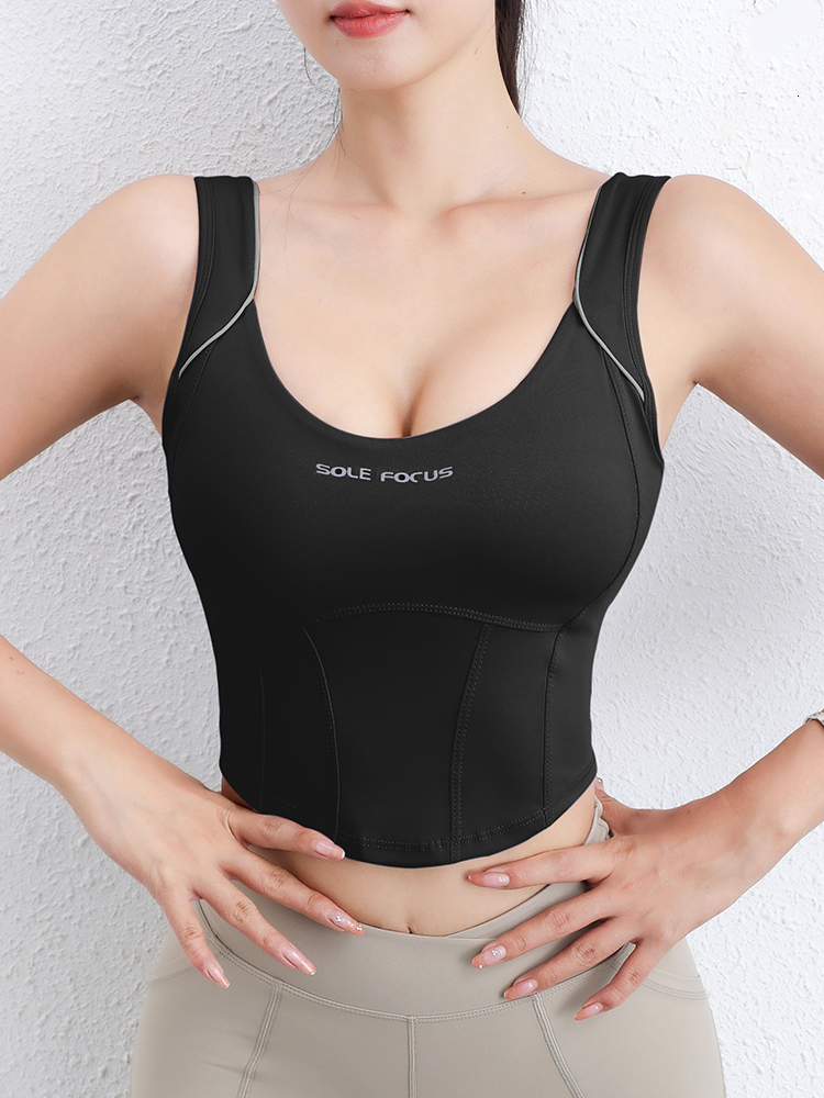 Sports Underwear For Women Wearing And Sagging Running High-Intensity Shock-Absorbing Vest Style Bras Fiess