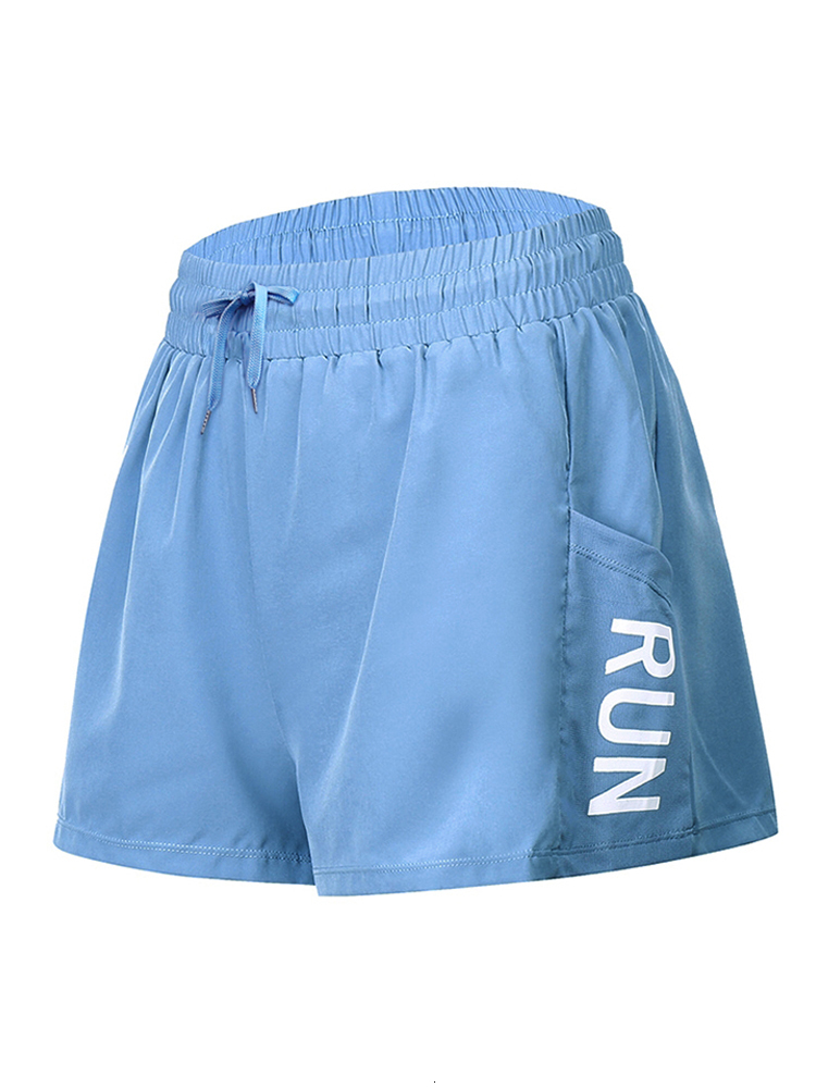 New Sports Women's Loose Running Fiess Quick Drying High Waist Casual Yoga Shorts