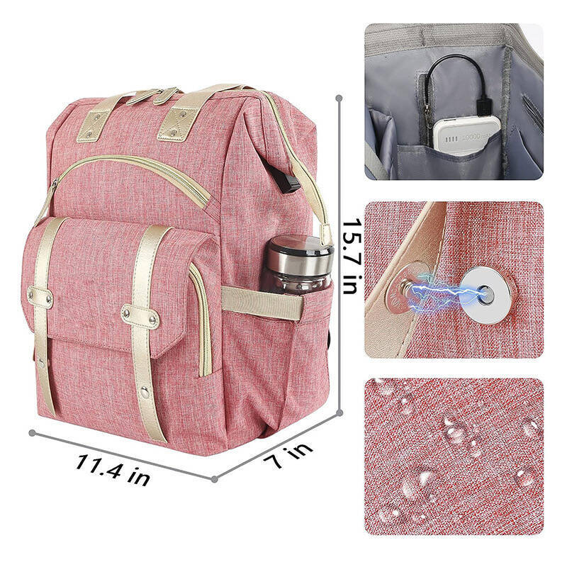 Laptop For Women, Work Doctor Teacher Nurse Wide Open College Inch Laptops Backpack Purse with USB Charging Port, Travel Water Resistant