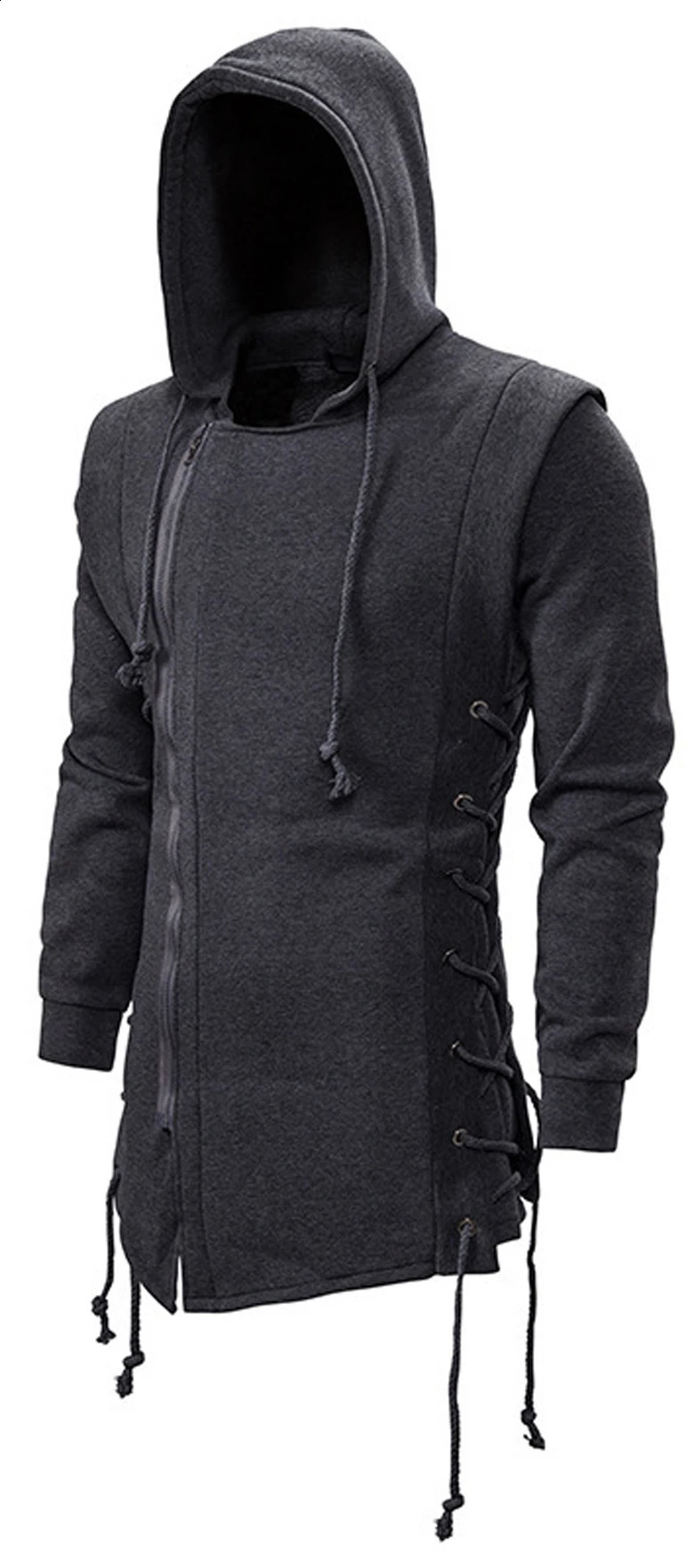 Mens brushed hoodie street hoodie mens sportswear hip-hop mens loose hoodie 240919