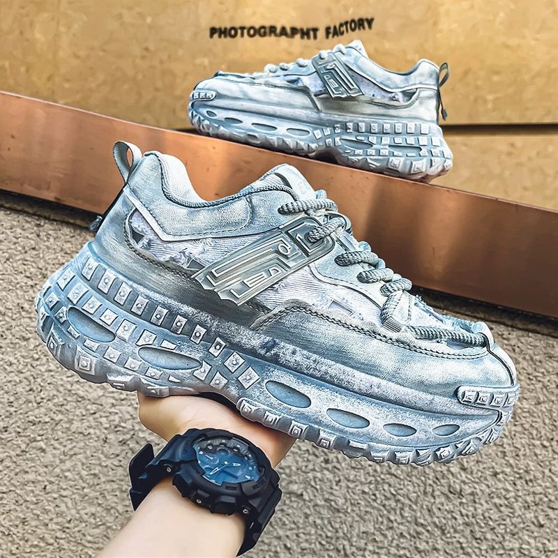 Breathable Mesh Sport Running Shoes for Men: Lightweight, Non-Slip, Wear-Resistant Sneakers