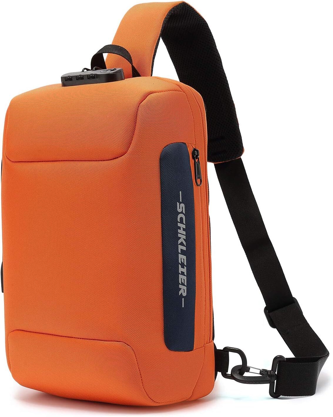 USB Anti-theft Laptop Backpack, 13.3 Inch Casual Chest Shoulder Daypack for Men and Women