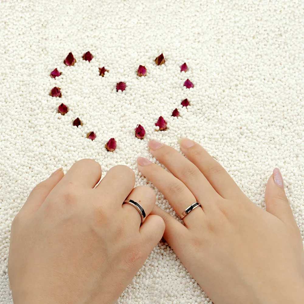 Couples Ring Women Men 925 Sterling Silver Jewelry Agate Rings for Women Lover Banquet Ring Fashion Jewelry GiftX240921