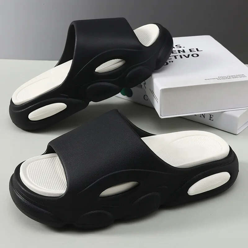 Crestar Platform Soft Eva Slippers For Women Men Fashion Comfortable Unisex Home Sandals Bathroom Non-Slip Slides Beach Shoes