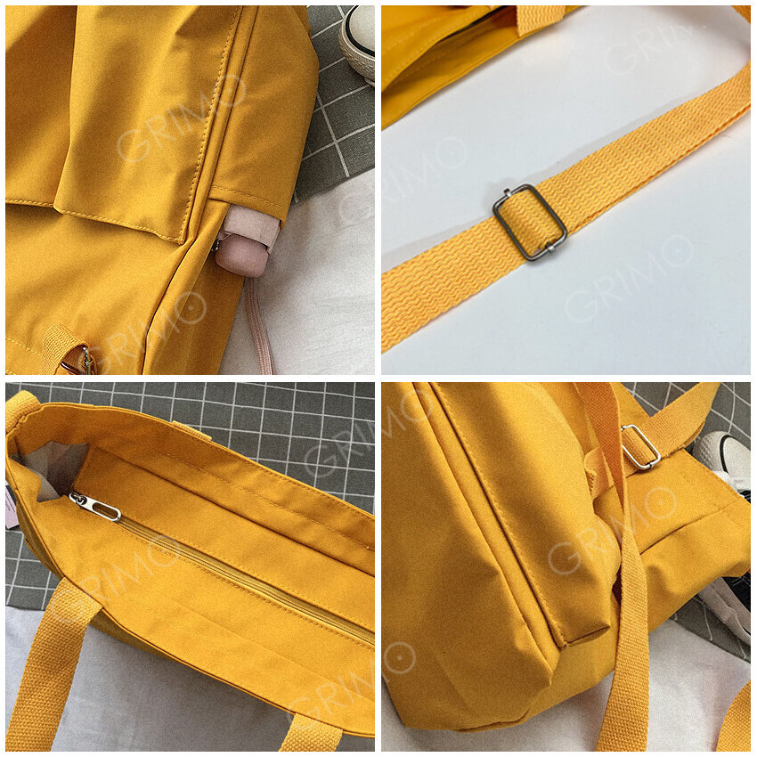 GRIMO Malaysia - Large Haku Handbag Tote Crossbody Shoulder Bag Women's Tangan Wanita Perempuan Casual Wallet Purse Cross Body Gift Korea Japan N