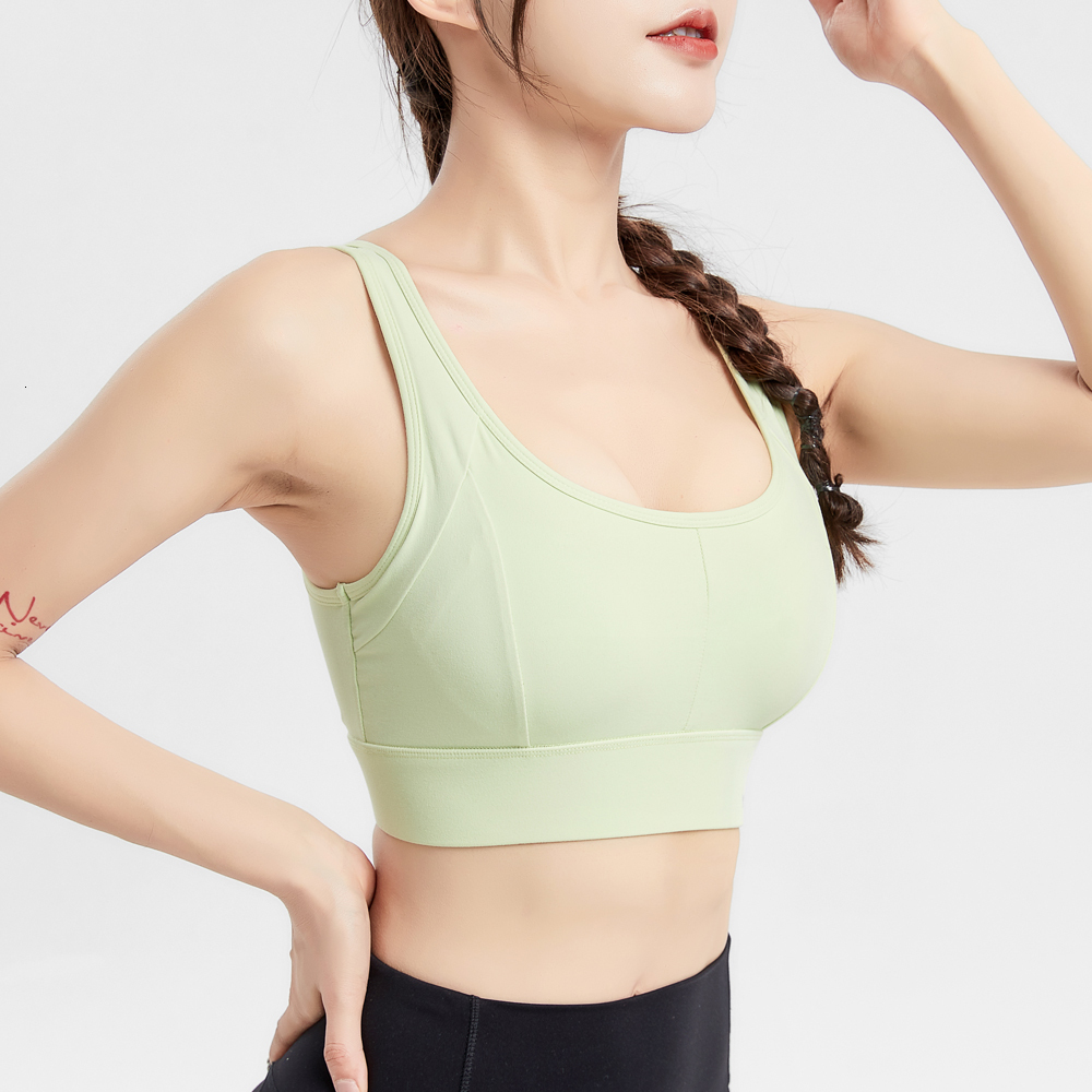 New Arrival Fiess Yoga Cross Open Back Gym Crop Top High Impact Adjustable Sports Bra