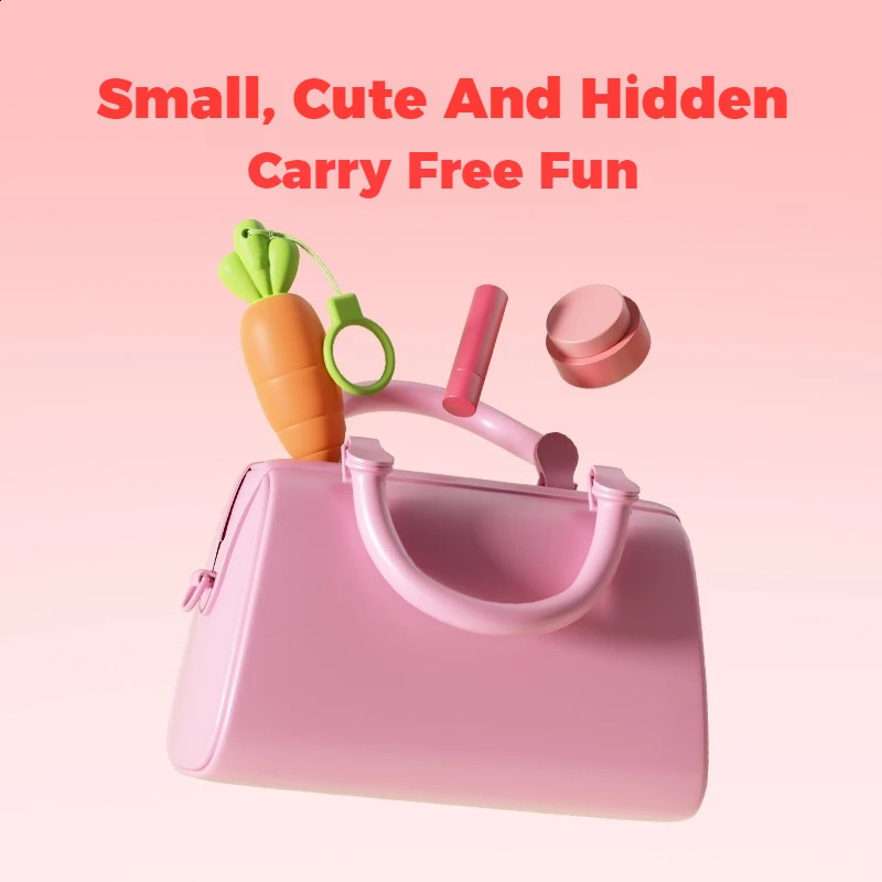 Cute Carrot Shaped Mini Vibrator Women Sex Toys 9-frequency Vibrating Egg Vagina Clitoris Massager for Adults Anal Toy Vibrator 240914