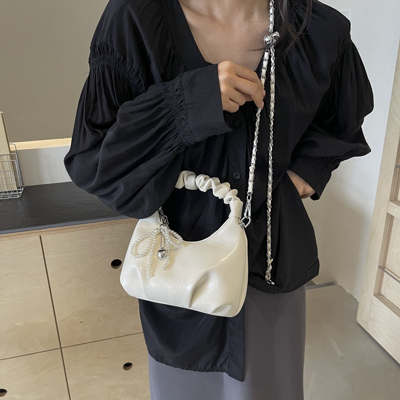 New fashionable chain bag French High Beauty Handheld Dumpling Bun