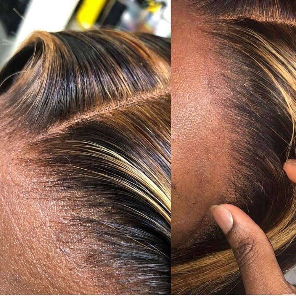 Highlight Glueless Wig Human Hair Ready To Wear Preplucked Curly Deep Wave Ombre Colored 13x6 HD Lace Frontal Wigs For Women 250