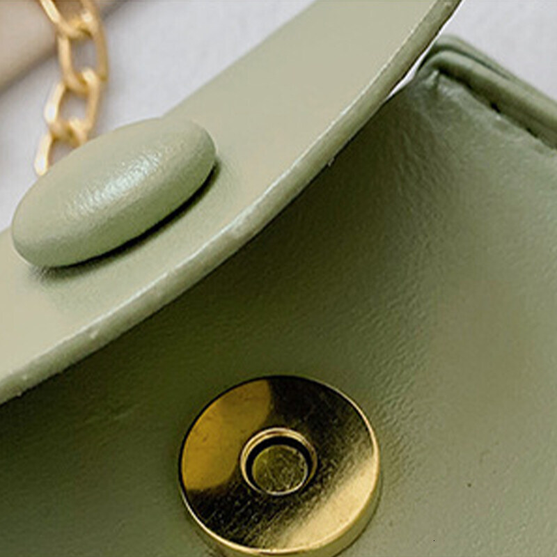 tyle Women Fashion Classy Elegant Small Mini Premium PU Leather Chain Travel Outing Sg Shoulder Bag Crossbody Handbag Pouch - 9576